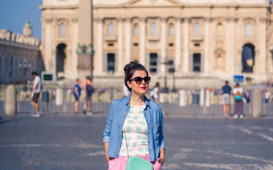 An ode to gelato – Rome outfit