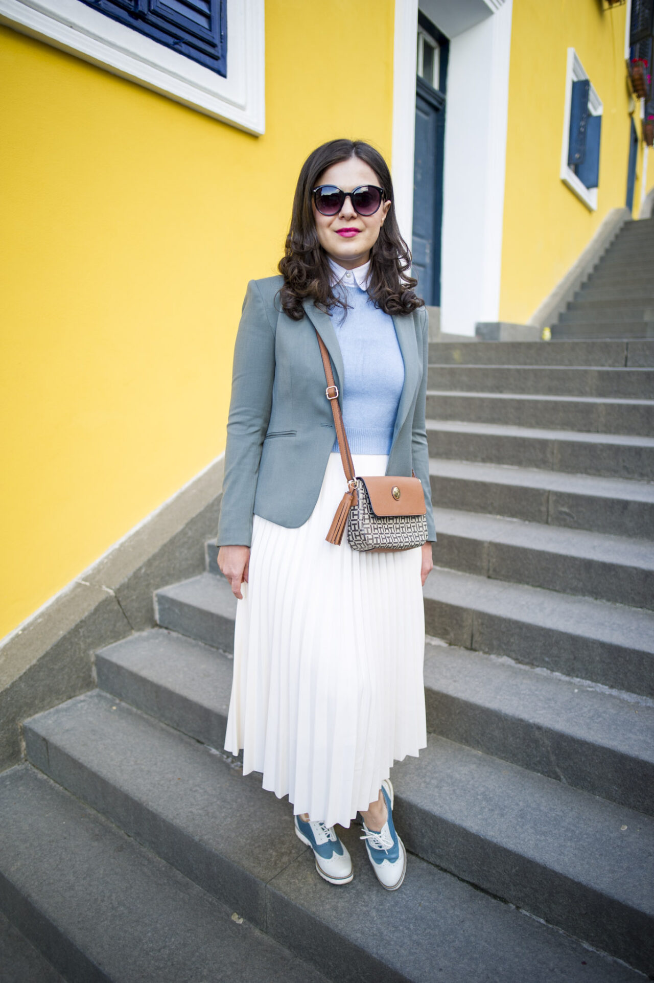 Chic fall outfit - Miss Green